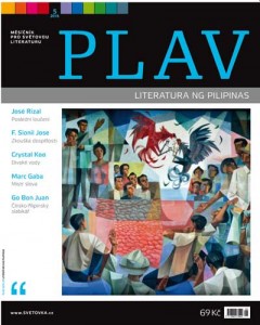 The cover of ‘Plav’s’ August 2015 issue carrying translations of Filipino literary pieces