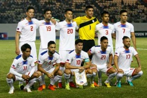 Members of the Philippine Azkals. PHOTO BY MIGUEL DE GUZMAN