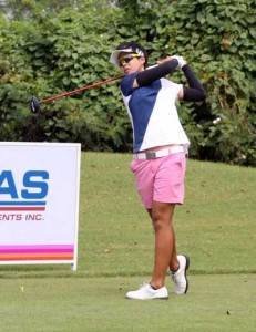 Wannasiri Sirisampant of Thailand blasts her drive on No. 11. CONTRIBUTED PHOTO