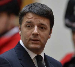 Italian Prime Minister Matteo Renzi. AFP PHOTO