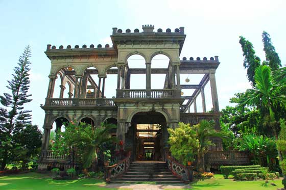 Talisay City is perhaps known for the famous landmark, The Ruins, which is actually a mansion owned by Don Mariano Ledesma Lacson, a sugar baron who built the structure in memory of his wife who died during the pregnancy of their 11th child. During World War 2, the structure was burned by Filipino guerillas to prevent its use by the Japanese. PHOTO BY ABBY PALMONES