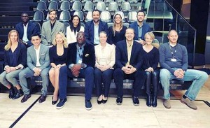 FIBA Players’ Commision at the House of Basketball in Switzerland. In photo from left to right: Elisabeth Egnell of Sweden, Boniface N’Dong of Senegal, Jimmy Alapag of Philippines, Fabricio Oberto of Argentina, Ilona Korstin of Russia, Adriana Dos Santos of Brazil, Olumide Oyedeji of Nigeria, Vlade Divac of Serbia, Katie Smith of United States, Amaya Valdemoro Madariaga of Spain, Hanno Mottola of Finland, Tomas Van den Spiegel of Belgium, Jenni Screen of Australia and Radoslav Nesterovic of Slovenia. PHOTO FROM FIBA’S OFFICIAL INSTAGRAM ACCOUNT.