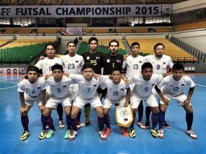 Members of the Philippine National Futsal Team. CONTRIBUTED PHOTO