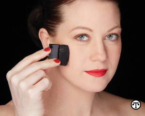 An eye for beauty may be easier for many women with a new line of cosmetics in soft, flattering colors; each comes with its own magnifying mirror.