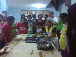 Hands on training on fish processing with Bureau of F Fisheries and Aquatic Resources