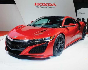 The all-new NSX, Honda’s new take on its famed super car