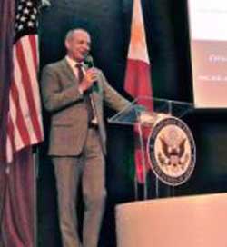 US Embassy Manila Press Attaché Kurt Hoyer