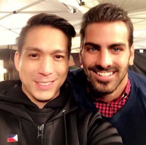 The Filipino designer with ANTM Cycle 22 finalist Nyle