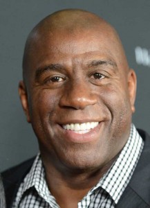 NBA legend Magic Johnson AFP PHOTO