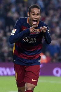 Barcelona’s Brazilian forward Neymar da Silva Santos. AFP PHOTO