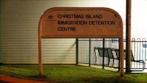 OUT OF CONTROL  A screen grab photo from 2013 shows the entrance sign of Christmas Island immigration detention center on Christmas Island, Australia. A disturbance broke out on November 9, at the center, the immigration department said, amid reports rioters seized control of the facility after the death of an asylum seeker. AFP PHOTO