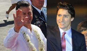 Enrique Peña Nieto & Justin Trudeau