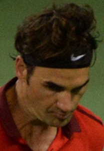 Roger Federer  AFP PHOTO