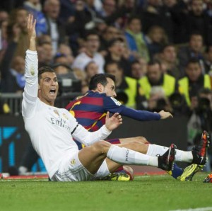 Cristiano Ronaldo (left) AFP PHOTO