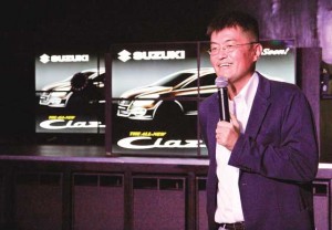 Shuzo Hoshikura calls the soon-to-be-unveiled Ciaz “very maganda.” 