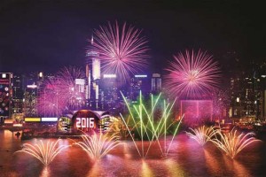 Experience Hong Kong’s spectacular fireworks, pyrotechnics, music, and light