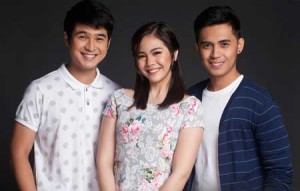 The movie’s teen stars (from left) Jerome Ponce, Janella Salvador, and Marlo Mortel have now proven their drawing power