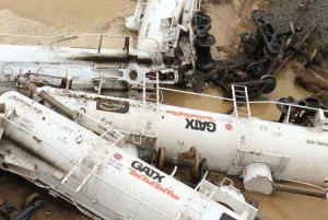 TRAIN WRECK  This handout photo released on December 28 by Queensland Rail shows a derailed freight train carrying approximately 800,000 liters of sulfuric acid east of Julia Creek in northwest Queensland. The authorities have declared an emergency under the Public Safety Preservation Act and have placed a two-kilometer exclusion zone around the crash site after the accident. AFP PHOTO