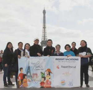 Winner Alma Cielo Arroyo and her family meet up with The French Baker team led by no less than founder and CEO Johnlu Koa during her trip to France