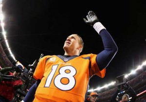 Denver Broncos quarterback Peyton Manning. AFP PHOTO