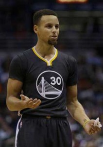Stephen Curry  AFP PHOTO