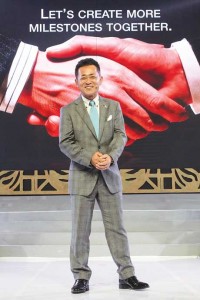 Michinobu Sugata also gives credit to his predecessor, Hiroshi Ito, for the 100,000-unit sales Toyota Motor Philippines Corporation achieved in 2014.