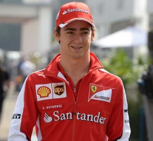 Esteban Gutierrez of Mexico will drive for the Haas Formula One team in the 2016 season. ESTEBAN RACING.COM