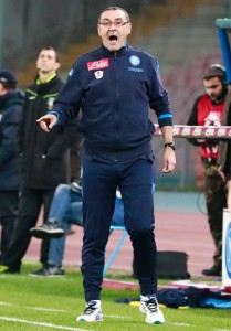 Napoli coach Maurizio Sarri  AFP PHOTO