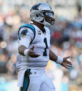  Cam Newton No.1 of the Carolina Panthers. AFP photo