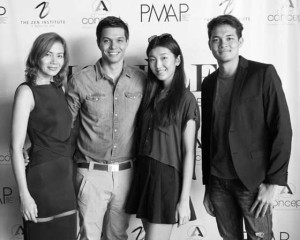 Professional Models Association of the Philippines officers Angel Co, Raphael Kiefer, Hye Won Jang and Jai Ferrer 