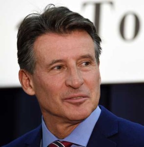 British Olympic Association chairman Sebastian Coe poses at a photo session after a signing ceremony for the British team’s Tokyo 2020 Olympic games preparation camp in Tokyo on Monday. Beleaguered world athletics boss Coe admitted on February 8 there would be no quick fix as he battles to restore public trust in the crisis-hit sport. AFP PHOTO