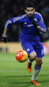 Chelsea striker Diego Costa  AFP PHOTO