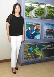 Lyn Manalansang-Buena, the senior vice president and director for Marketing and Customer Services of The Covenant Car Co. Inc. (Chevrolet Philippines), originally planned to become a nurse but found her way into the car industry right after college. 