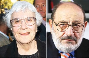 Harper Lee and Umberto Eco