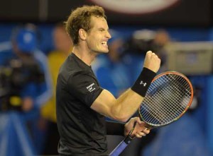 Andy Murray AFP PHOTO