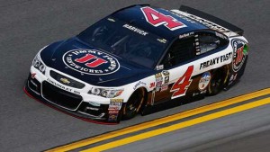 Stewart-Haas Racing’s No. 4 piloted Kevin Harvick was among the three race cars disqualified for the Daytona 500. NASCAR.COM  