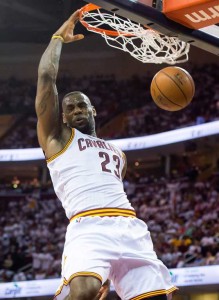 LeBron James AFP PHOTO