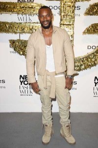 Model Tyson Beckford attends Dockers’ opening party at the New York Fashion Week Men’s Fall/Winter 2016 in New York City AFP PHOTO