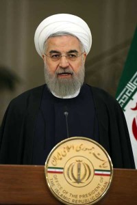 Iranian President Hassan Rouhani AFP PHOTO