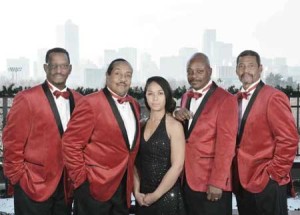 The Fabulous Sounds of The Platters led by Donne Ray Radford (second from left) returns to Manila for the second Valentine’s Day in a row