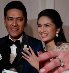 It’s official! After their wellattended wedding at the Saint Joseph The Great Parish, Pauleen Luna-Sotto shows off her engagement and wedding rings 