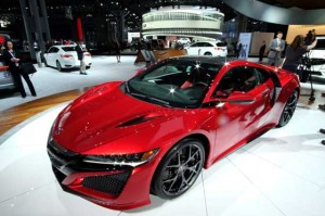 The Acura NSX will be beefed up to compete in the endurance races of the International Motor Sports Association. AFP PHOTO 