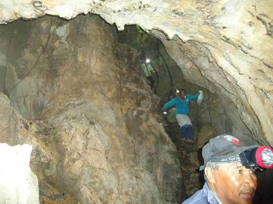 The 42 caves in Santa Teresita town in Cagayan province also feature steep descents that can be challenging even to seasoned spelunkers. CONTRIBUTED PHOTO