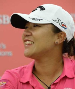 Lydia Ko of New Zealand attends a press conference ahead of 2016 HSBC Women’s Champions golf tournament in Singapore on March 2, 2016. The tournament runs from March 3 to 6. AFP PHOTO