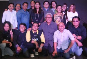 This years Top 12 finalists with PhilPop founder Ryan Cayabyab