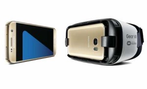 Samsung launched two versions of its flagship phone, the flat screen Galaxy S7 and the curved screen Galaxy S7 edge