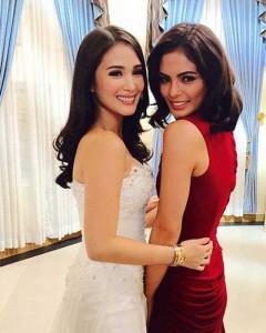 Heart Evangelista and Lovie Poe