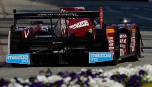 The Mazda Prototypes can finish at Long Beach after surviving the 12 Hours of Sebring. IMSA.COM