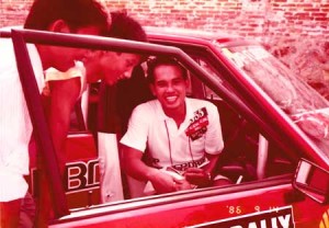 Signing autographs circa 1985. CONTRIBUTED PHOTO