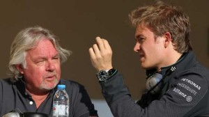 Nico Rosberg with father Keijo Erik “Keke,” the Formula One 1982 Champion. F1.COM